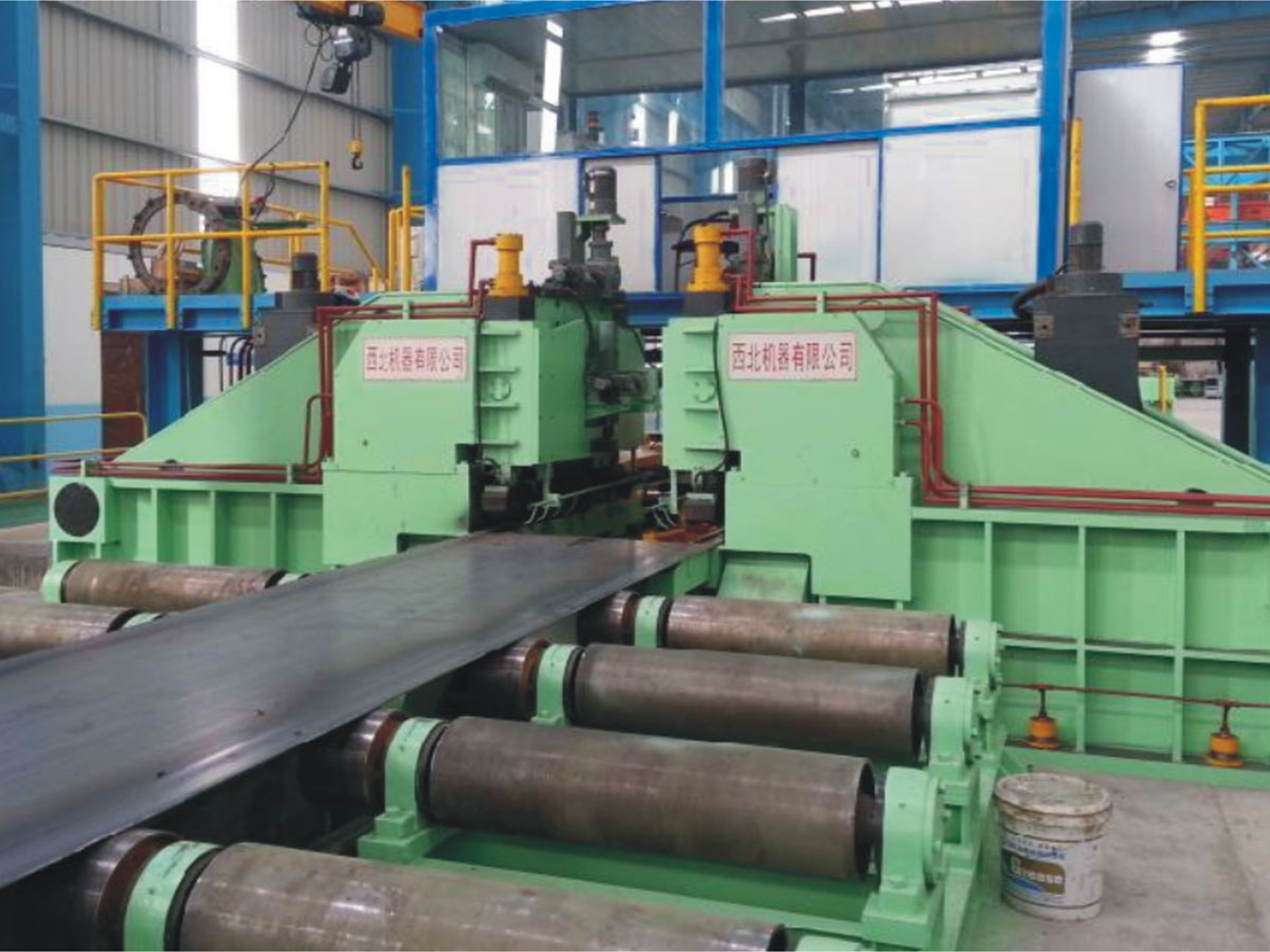 4500mm JCOE straight seam welded pipe milling unit