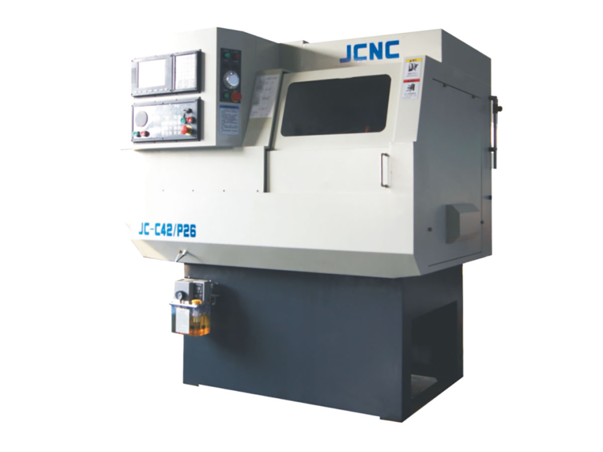 JC-C42/P26X precision CNC lathe for machining disc parts