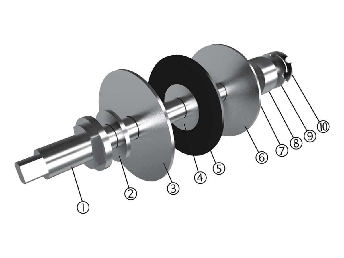 Supporting slitting tools