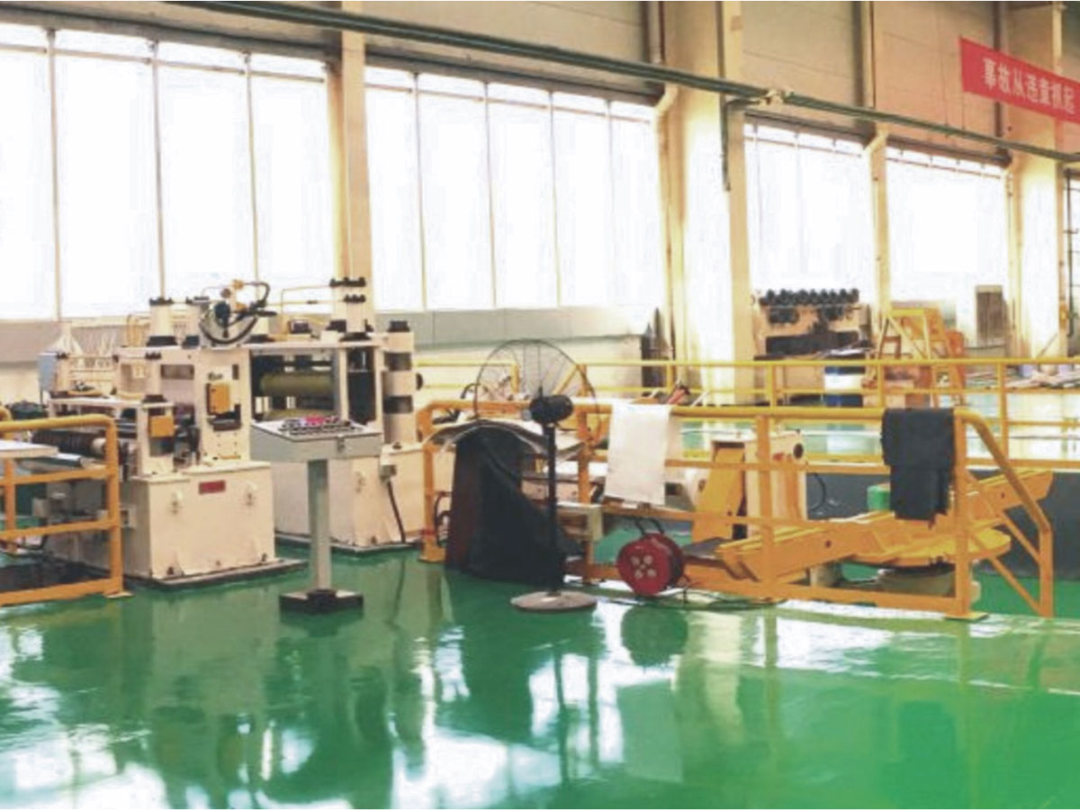 450mm~2100mm longitudinal cutting unit