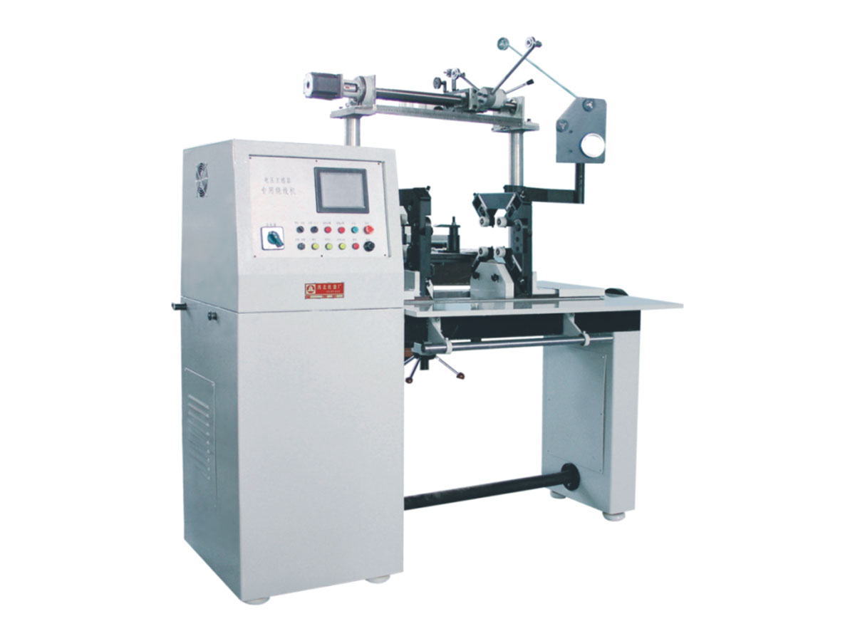 R-type transformer winding machine