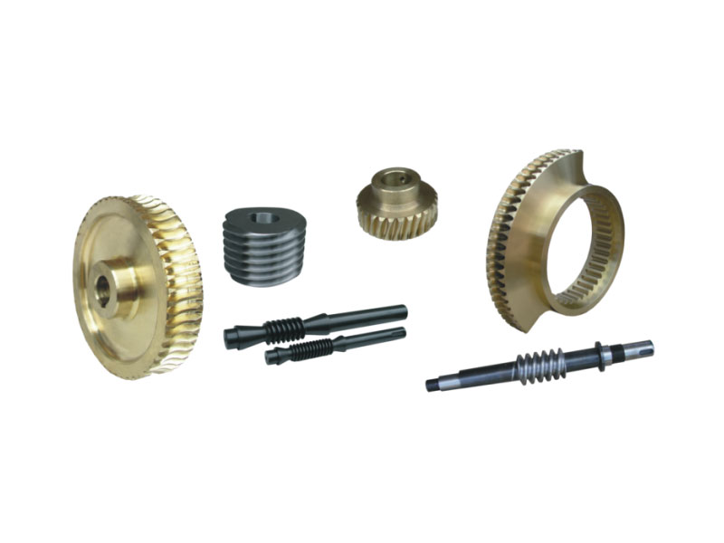 Various worm gear pairs