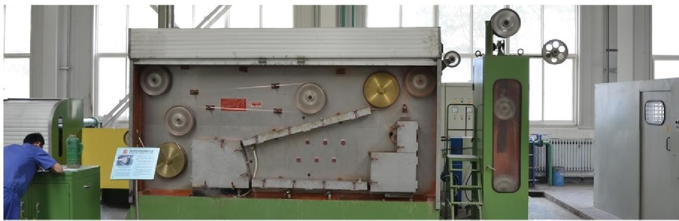 C738-1/ZF   型450/13模铜大拉连续退火机组